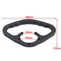 Silver Tank Grab Bar Handle Grip for Yamaha FZ1 FZ6 FZ6R (All Years)