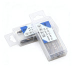 Set of 2 Stainless Steel Double-End Bits 3mm Shank for Precision Drilling