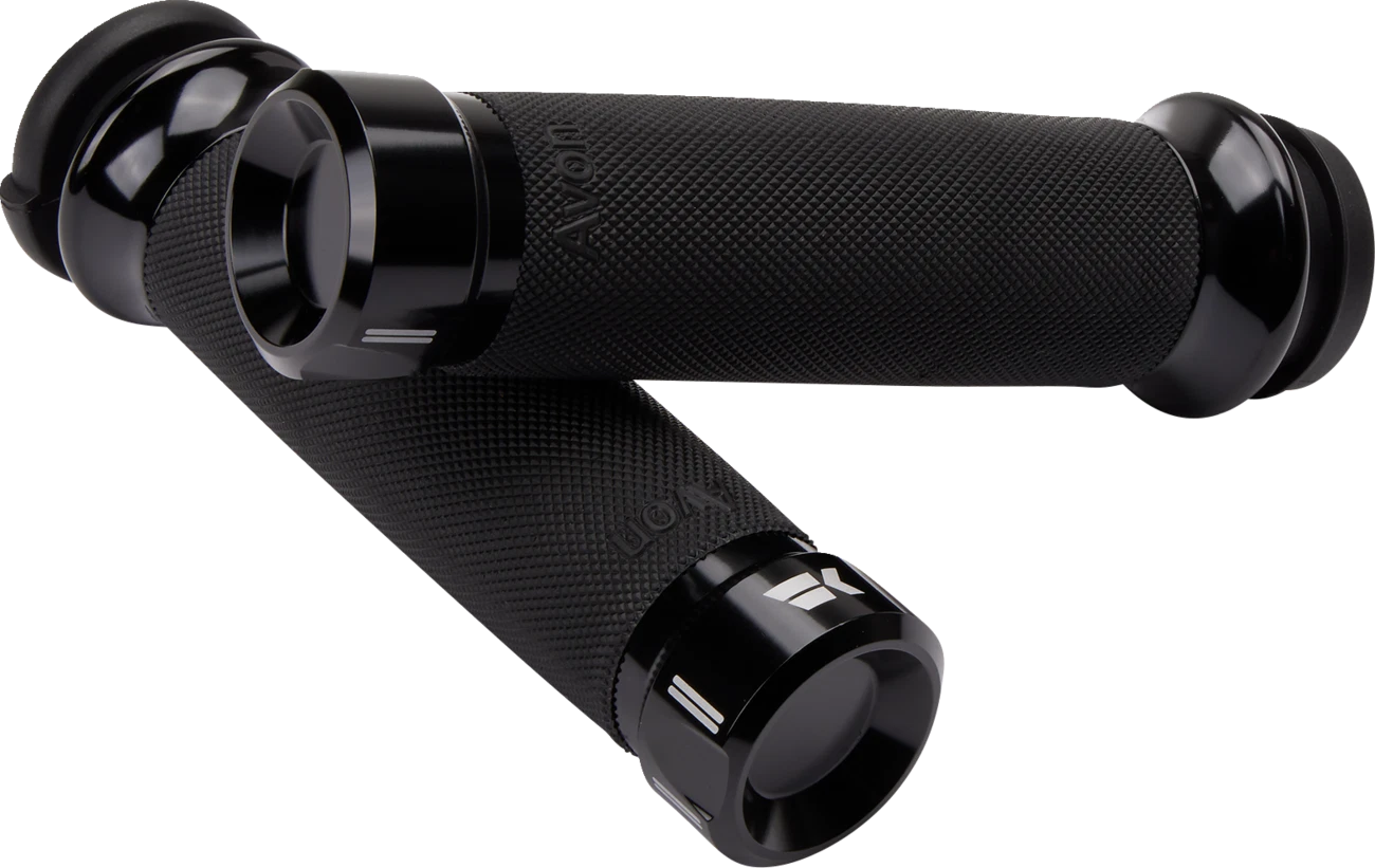 Klassic Grips for Harley Davidson (TBW) 500180 (Custom Contour, Black)