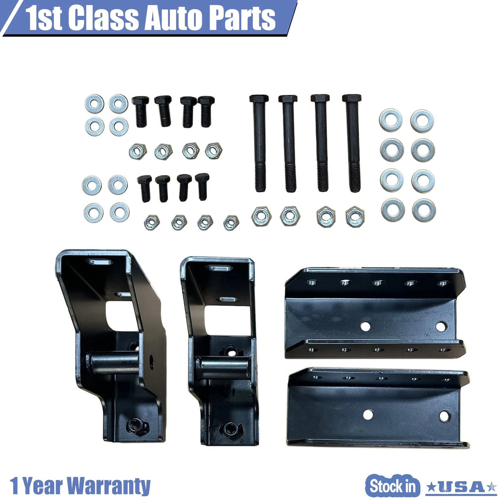 Adjustable Rear Shackle Relocation Lift Kit for Jeep Cherokee (2000-2001)