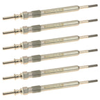 Set of 6 Diesel Glow Plugs for BMW F10 F02 F15 535d xDrive X5 xDrive35d