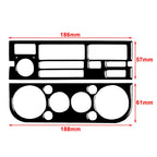 AC Climate Control Panel Cover Trim for BMW 3 Series E36 (1994-1996)
