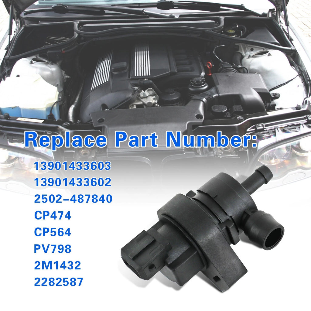 Vapor Canister Purge Solenoid Valve for BMW 323i 325i E46 (1999–2005)