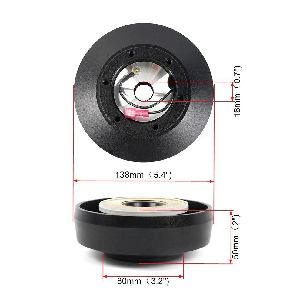 Steering Wheel Short Hub Adapter 161H for Ford F150/F250/Ranger (1992–1997)