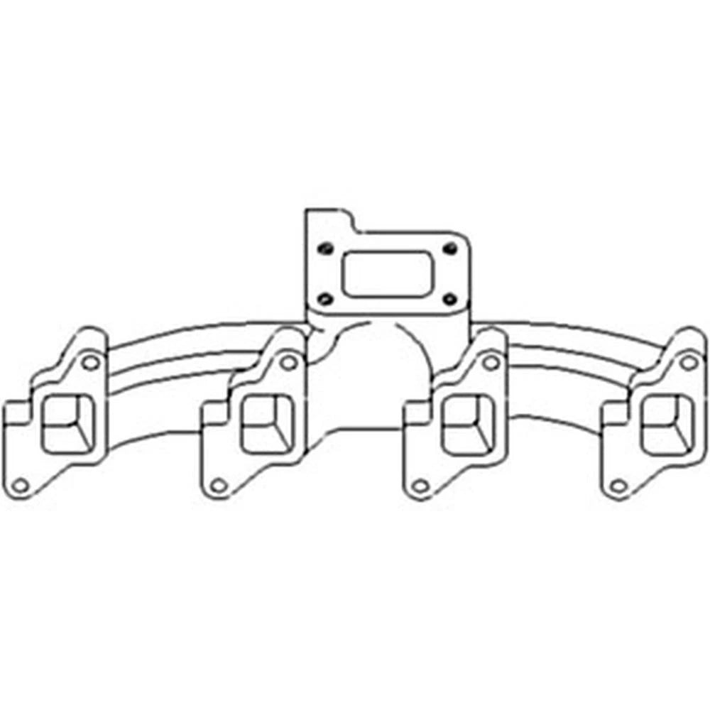 Exhaust Manifold for Ford 7100 7500 755B 7000 750 755A 755 7200 (All Years)