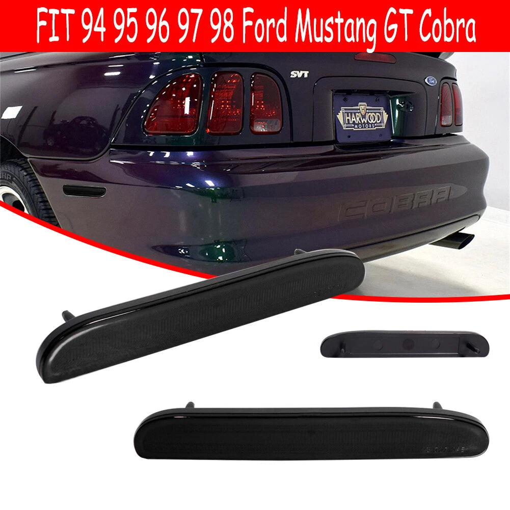 Smoke Rear Side Marker Lights for Ford Mustang (1994–1998)