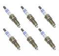 Set of 6 Spark Plugs for Audi A3 TT VW EOS (YR7LPP332W)
