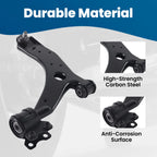 2X Front Lower Suspension Control Arms Ball Joints for Mazda 3/5 (2004–2017)
