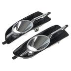 Set of 2 Fog Light Covers for Buick LaCrosse (2010–2013) Glossy Black
