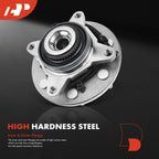 2X Front Wheel Hub & Bearing Assembly for Ford F-150 (2005–2008)