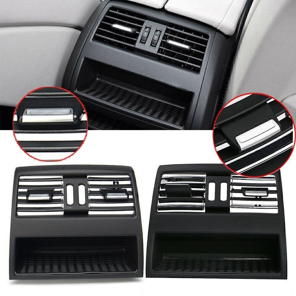 ABS Rear Console Air Vent Outlet Grille Cover for BMW 5 F10 F11 520i (2010–2016)