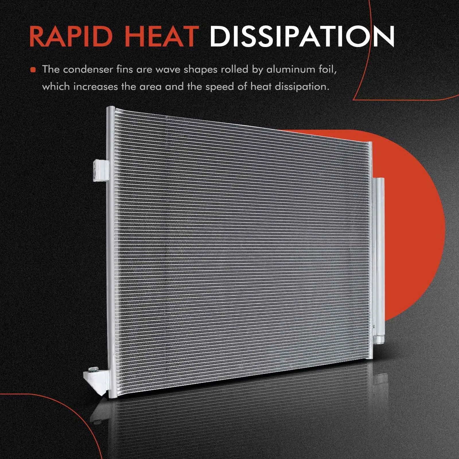 A/C Condenser with Receiver Drier for Benz G550 (2019-2020)