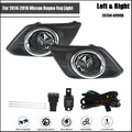 Chrome Lens Fog Light Driving Lamp Set for Nissan Rogue (2014–2016)