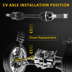 Rear Left CV Axle for Polaris Ranger 500 (2005–2007)