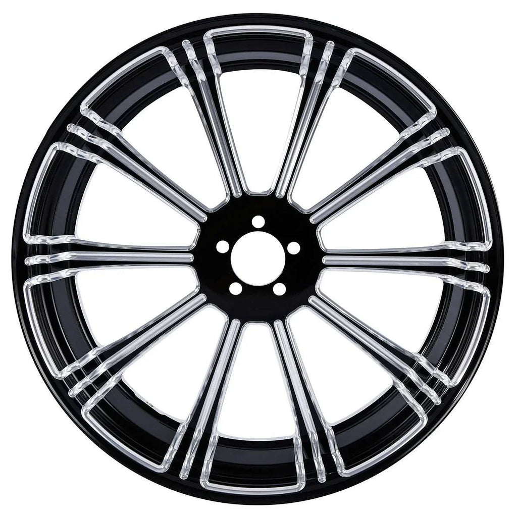 18"x5.5" Rear Wheel Rim Hub Pulley Sprocket for Harley Road Glide (1997-2008)