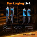 Adjustable Coilovers for Honda S2000 (2000-2009)