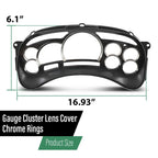 Lens Cover Bezel for GM Silverado Sierra Tahoe Yukon (2003–2006)