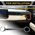 Central Control Air Vents Cover for Chevy Colorado (2023–2024) Carbon Fiber