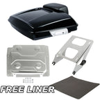Razor Trunk Backrest Mount Rack Plate for Harley Touring Glide (2014–2026)