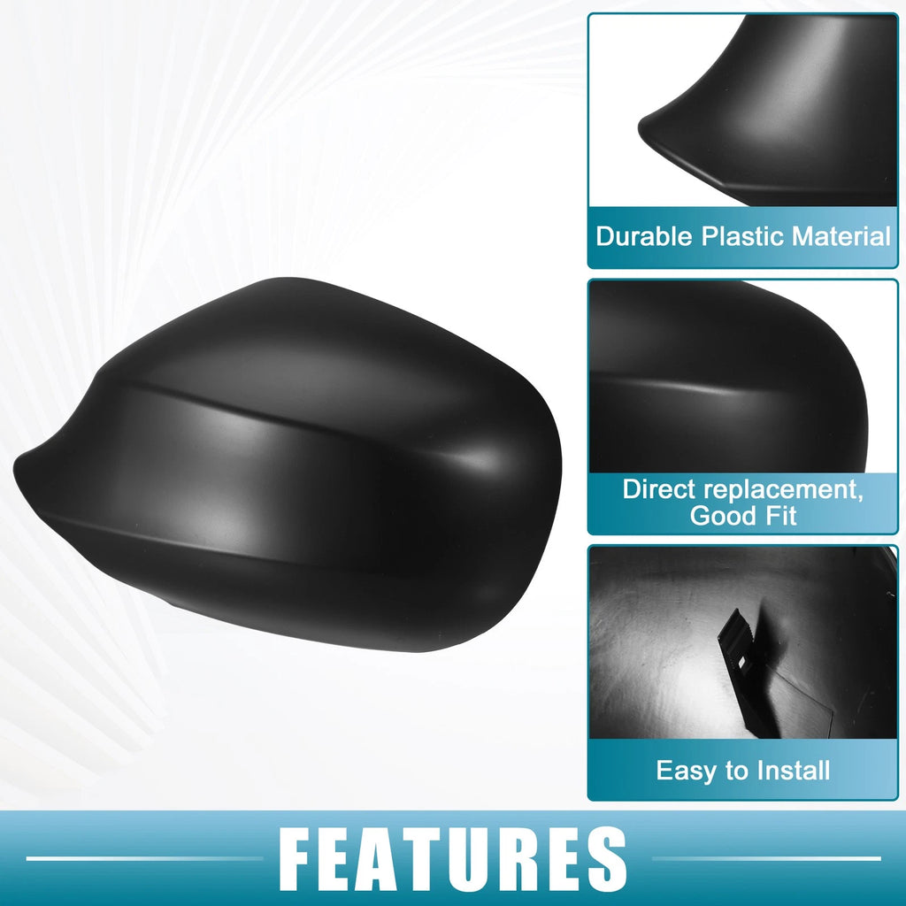 1 Pair Rearview Mirror Cover Cap for BMW E81 (2005–2009) NO.51167135097/51167135098