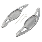 2X Steering Wheel Paddle Shifter Extension for Audi R8 RS3 RS4 RS5 TT RS (2007–2020) Grey