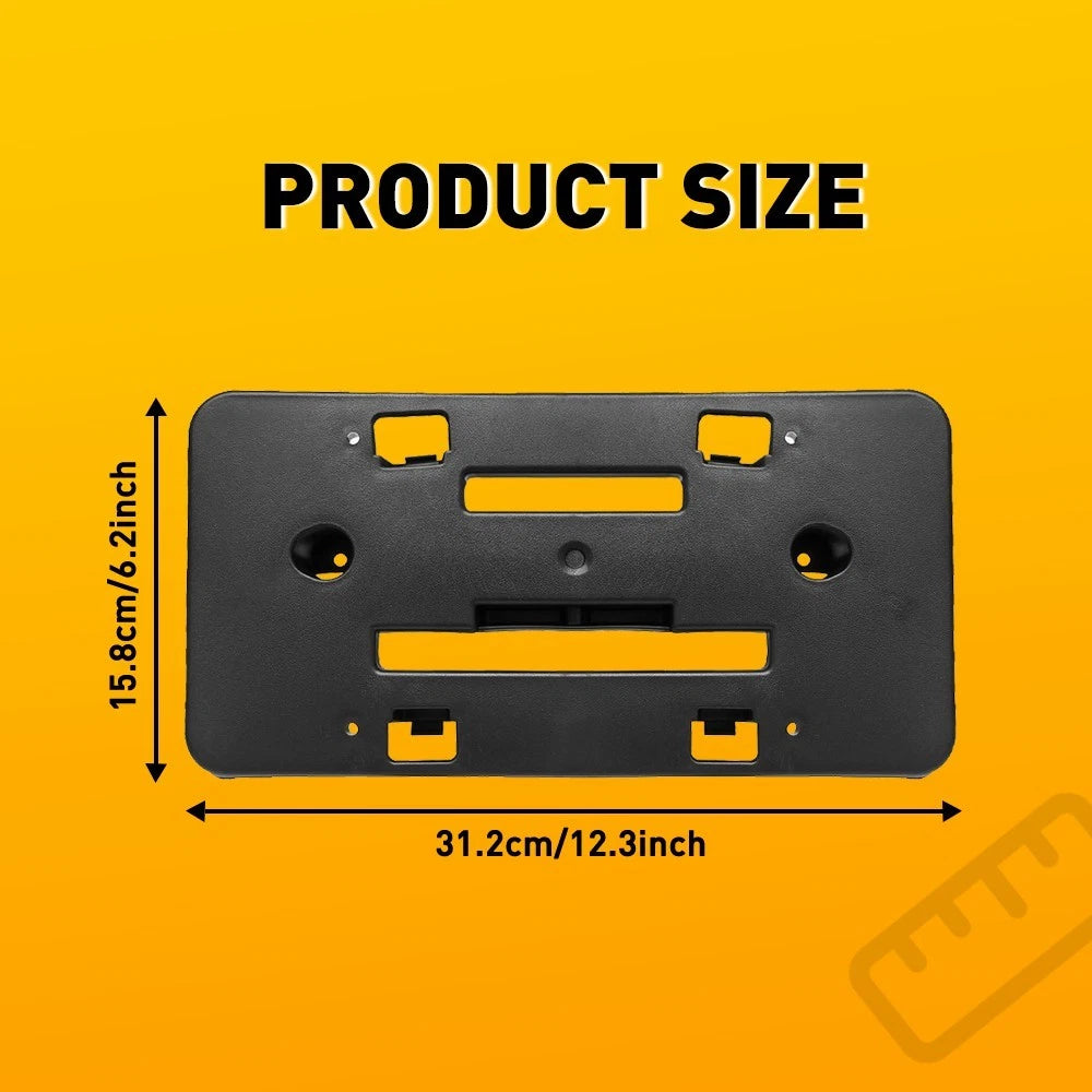 Front License Frame Bracket w/Screws for Chevrolet Malibu (2019–2025) GM1068208