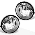 Set of 2 Clear Lens Front Bumper Fog Lights for Toyota Solara Tacoma Tundra (2004–2014)