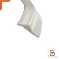 White Rubber Wheel Arch Fender Flares for Toyota Hilux MK4 MK5 (1997-2005)