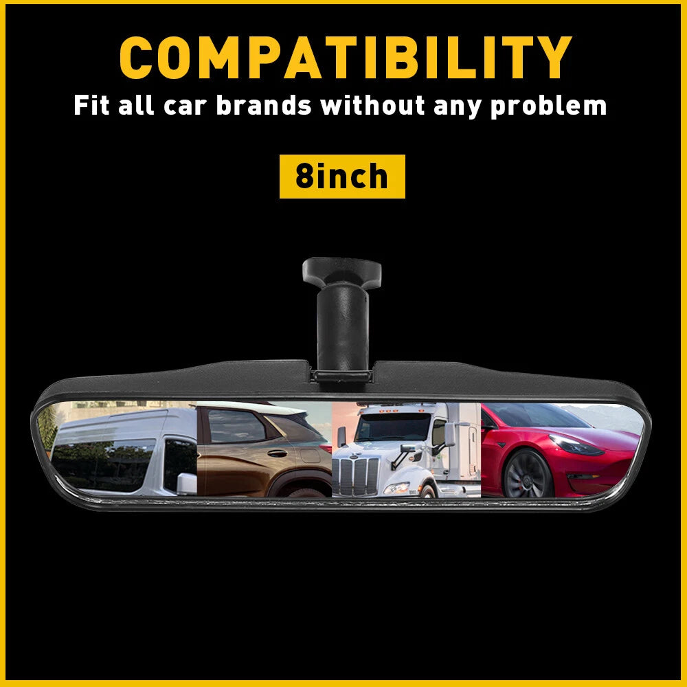 8" Rear View Mirror for Universal EXV (Interior Day Night)