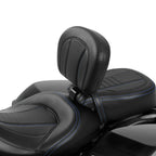 Driver Backrest Pad for Harley Touring Street Electra Glide (2009-2023)