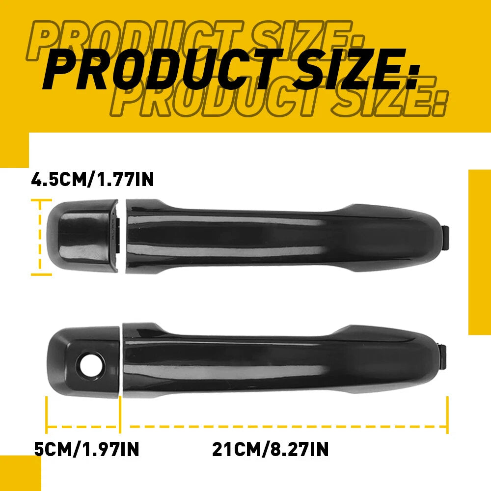 Set of 4 Door Handles for Toyota 4Runner (2010â2014)