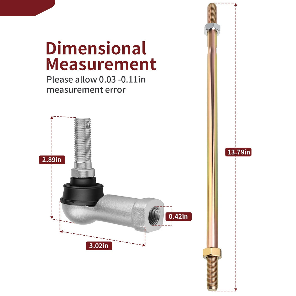 Tie Rod & Ball Joint Kit for Can-Am Outlander 800R (2012–2015)