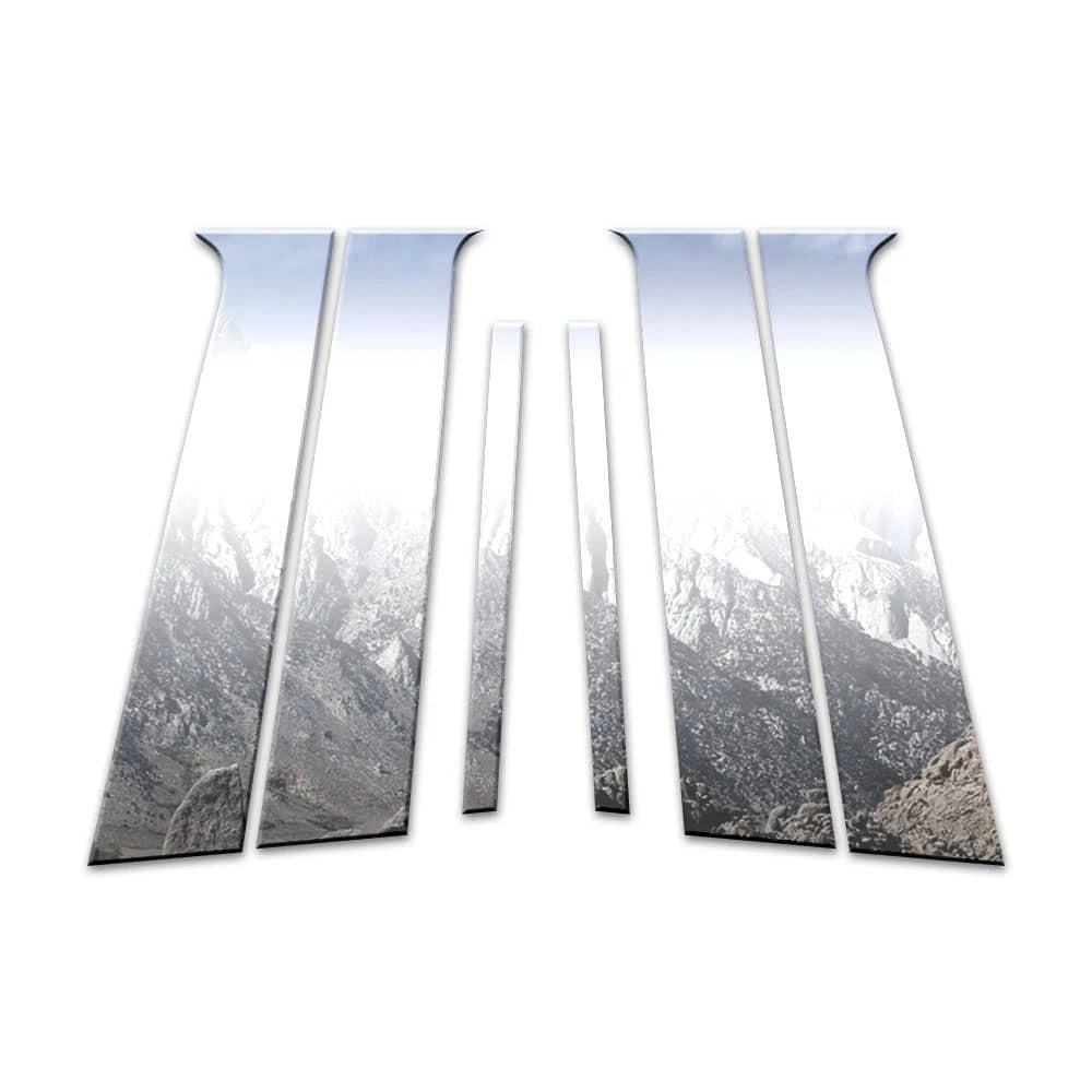 Diamond Grade 6pc Stainless Steel Pillar Post Covers for 2016-2022 Chevy Trax