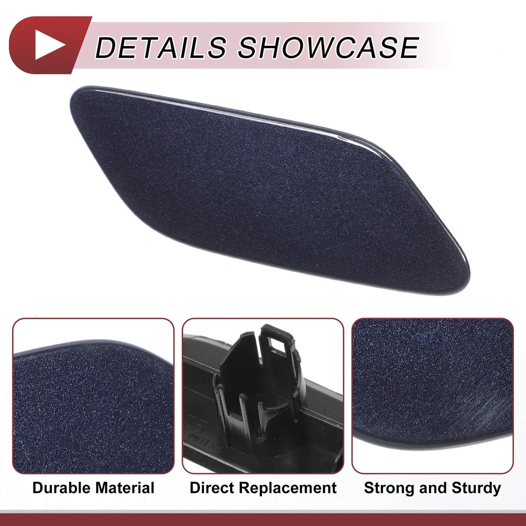 Front Right Washer Nozzle Cover Cap for Lexus RX350 (2019–2022) Blue