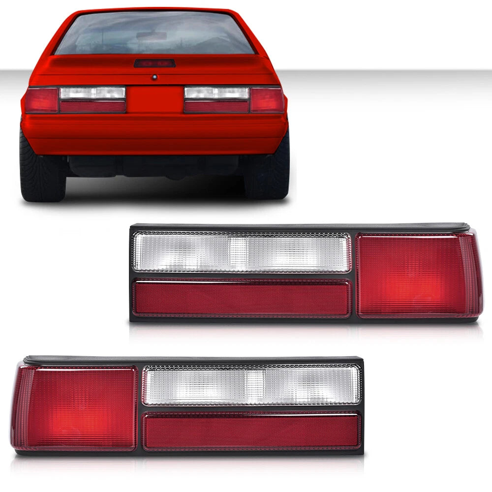 Set of 2 Tail Lights for Ford Mustang LX (1987–1993)
