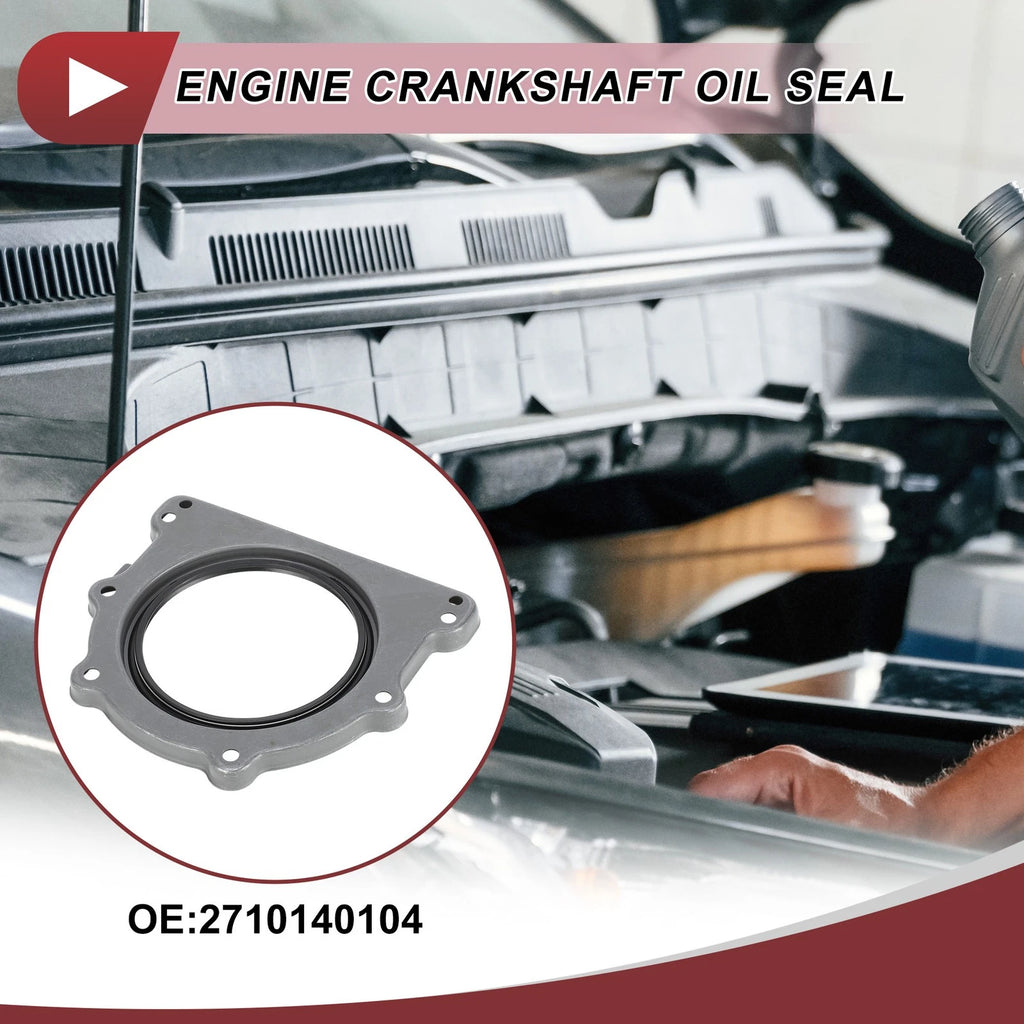 1 Pc Crankshaft Oil Seal with Flange for Mercedes-Benz C250 SLK250 (2012–2015) No. 2710140104
