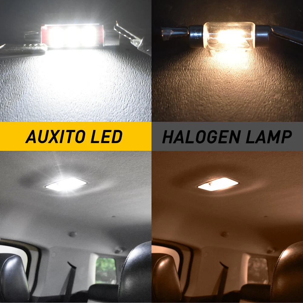 Set of 4 LED Festoon Interior Map Dome Lights