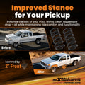 2 Inch Drop Springs for Chevy S10 GMC Jimmy 2WD (1982–2005) Suspension Kit