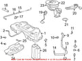 Genuine OEM Fuel Filler Neck for BMW (2000–2023) 16111182200