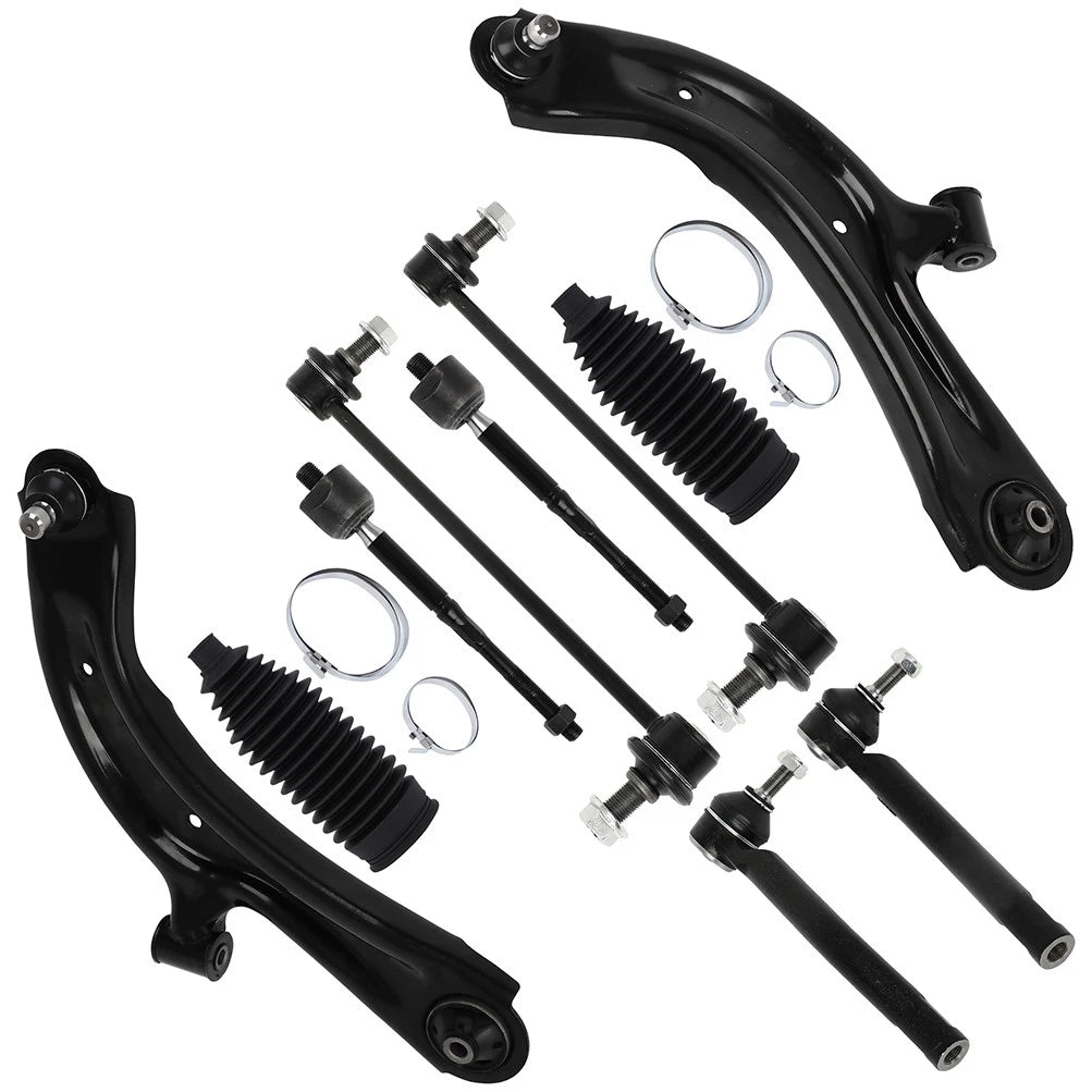 Front Control Arm and Ball Joint Tie Rod End for Nissan Sentra (2013–2019)