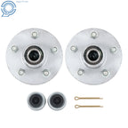 Galvanized Hub Kit for Boat Trailer 3500 (5 Lug, Greased)