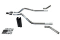 Dual Exhaust Kit for Chevy Blazer (1992–1994) - 2.5" Y Pipe, Black Tips