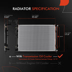 Radiator for Kia Forte/Forte Koup (2010-2013)