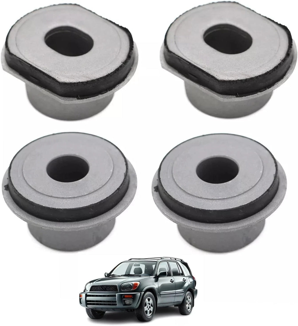 Set of 4 Rack and Pinion Mounting Bushings for Toyota RAV4 (2004–2005)