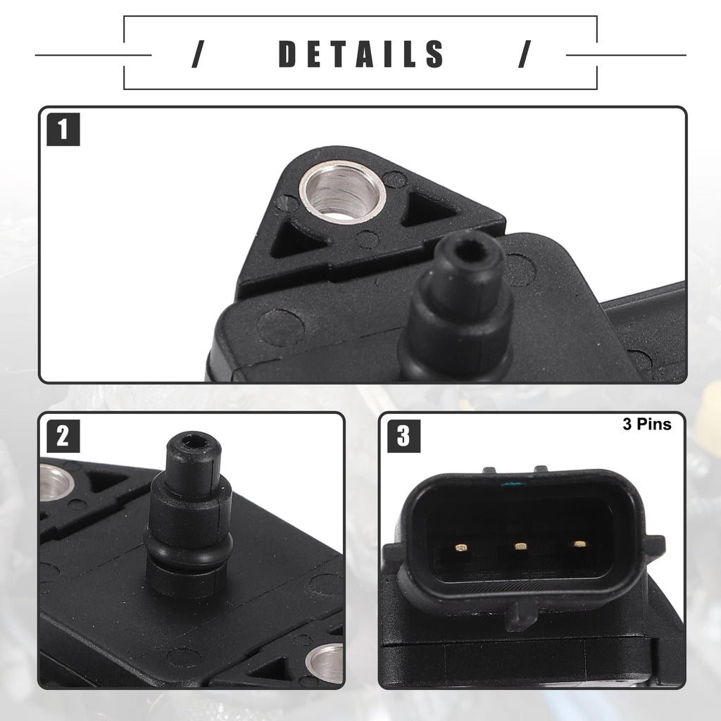 MAP Sensor for Toyota Suzuki (Plastic) (Part No. 766549486933)
