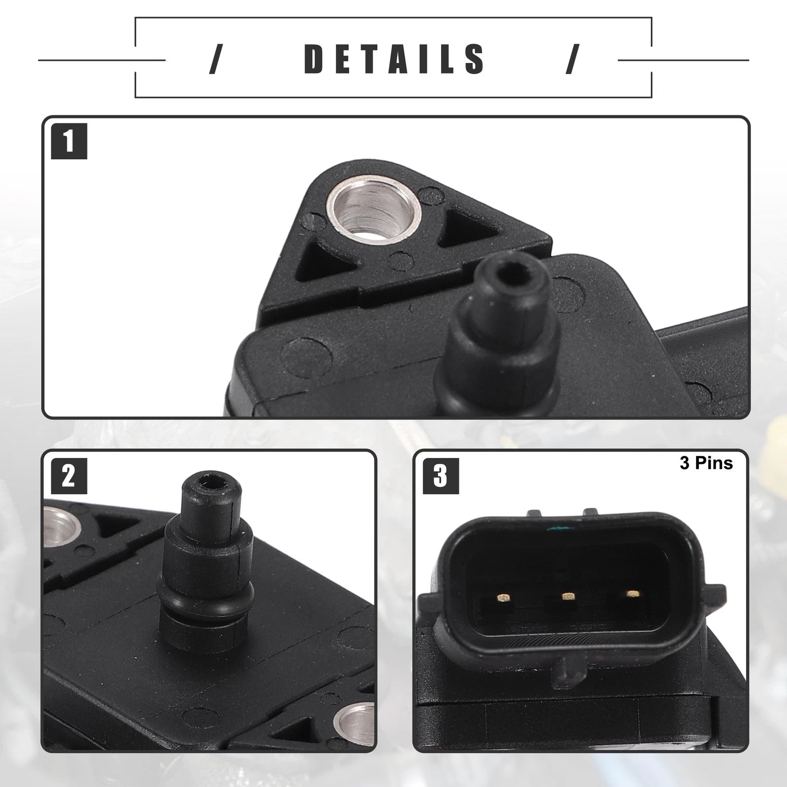 MAP Sensor for Toyota Suzuki (Plastic) (Part No. 766549486933)