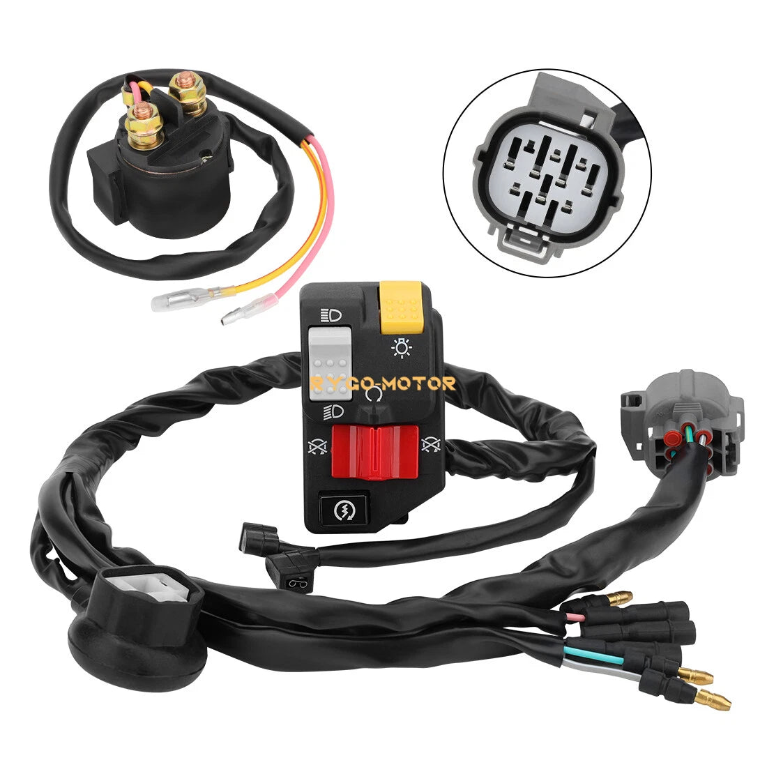 Handlebar & Starter Relay Switch for Honda TRX300EX 300EX (1993–2006)