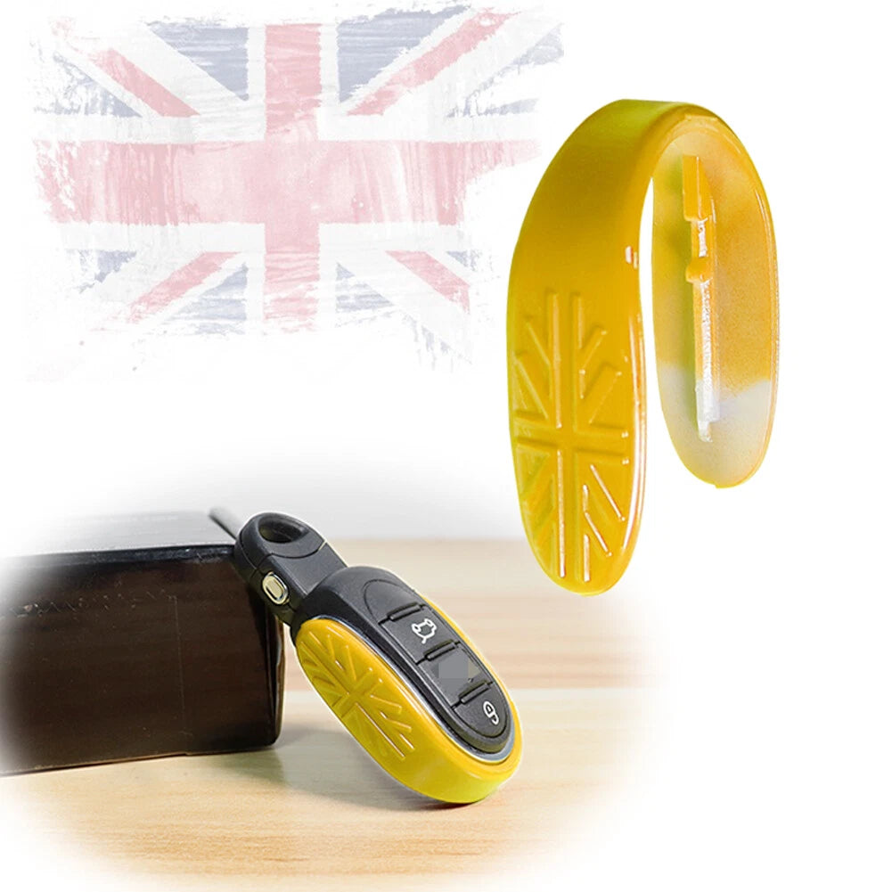 3D Union Jack Key Fob Case Shell for MINI Cooper F55 F56 F57 F60