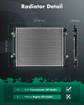 Aluminum Radiator for Toyota Tacoma (2016–2023) 13565
