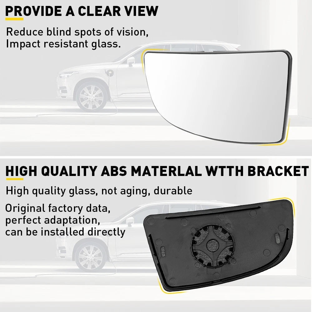 Driver Side Lower Convex Mirror Glass for Ford Transit Van
